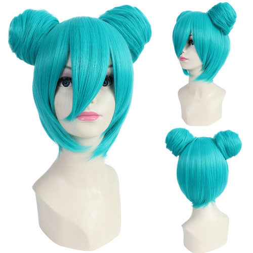 漂流假发 Cos假发 Vocaloid初音 Miku浴衣ver绿色 兔女郎白兔ver
