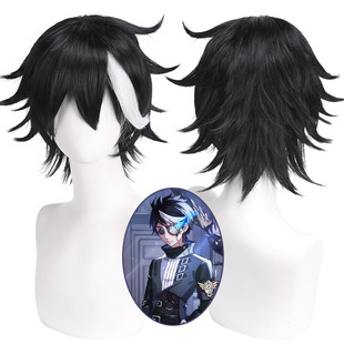 第五人格 真理之下先知黯cos假发仿真人头皮顶cosplay假发
