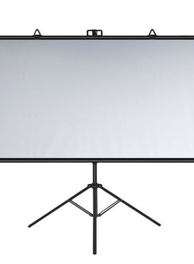 高清支架幕布投影家用可移动投影幕布投影仪幕布支架落地抗光幕布