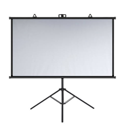 支架幕布投影家用挂墙免打孔屏幕