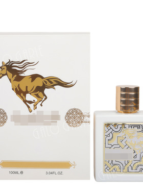 跨境外贸香水lattafa拉塔法白马perfumes迪拜中东阿拉伯香水