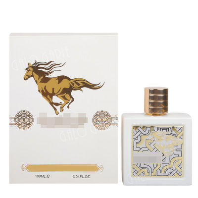 跨境外贸香水lattafa拉塔法白马perfumes迪拜中东阿拉伯香水