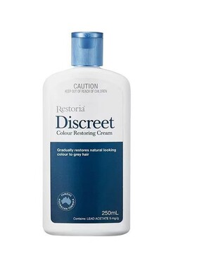 Restoria丽思雅澳洲黑发乳discreet黑发还原乳护发不刺激250ml
