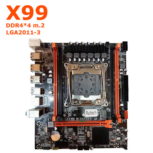 x99台式机主板ruicorp全新