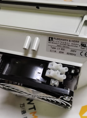 德国RUBSAMEN HERR 排风扇 LV 300 工业过滤风扇 轴流风扇 散热