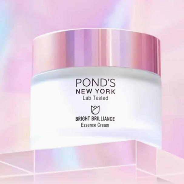 旁氏小奶罐面霜光耀官方保湿正品官网光耀焕亮晶透精华霜PONDS