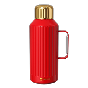 特美刻焖茶壶大容量水壶机械表盘显温家用结婚婚庆陪嫁礼物保温壶