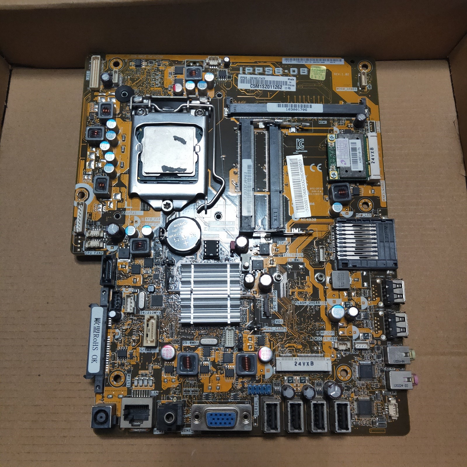 清华同方 精锐V49海尔T8 乐趣主板T8一体机主板 IPPSB-DB REV1.02