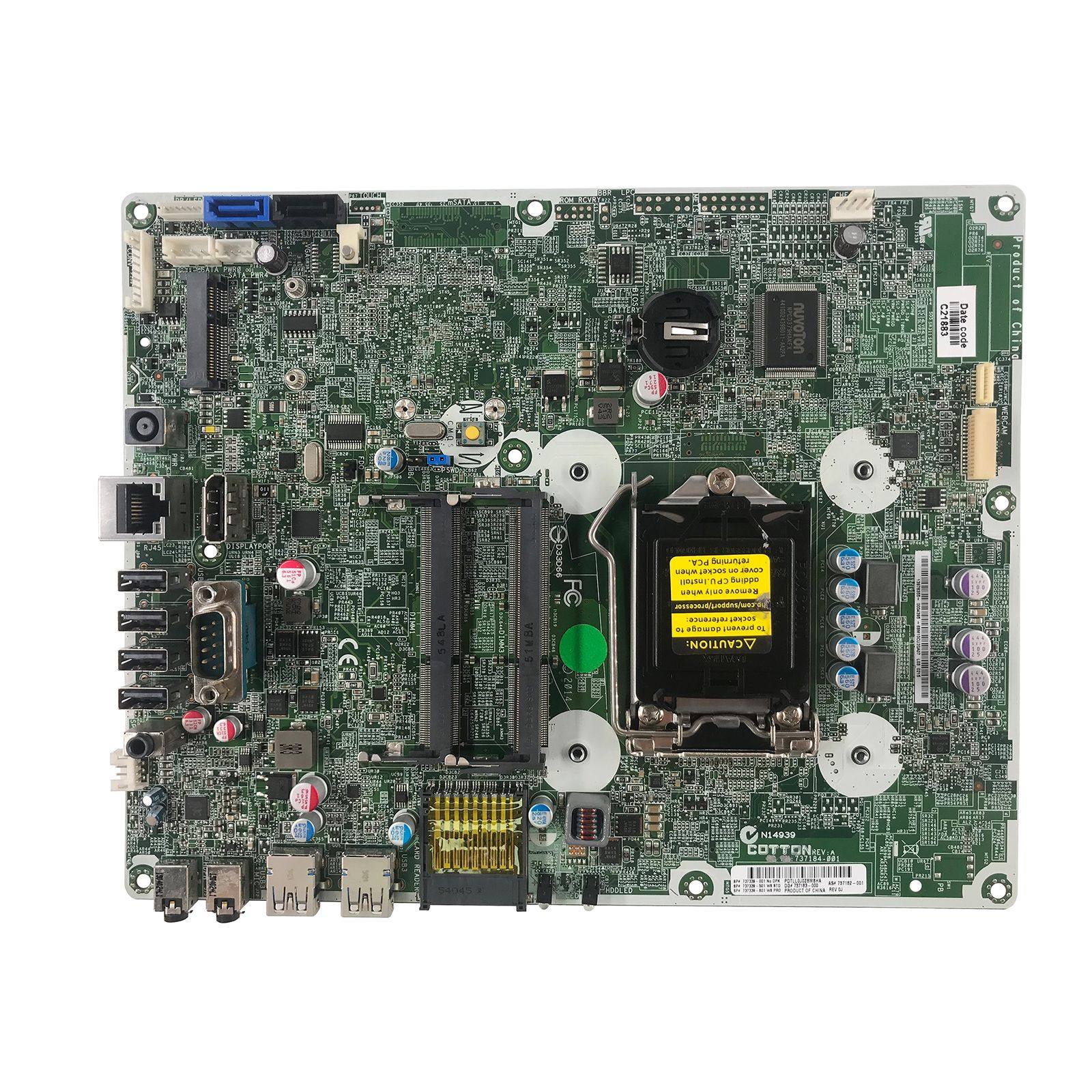 HP/惠普 400 G1 一体机主板 737339-001 737184-001 737182-001