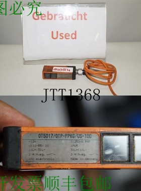 原装供应IFM OT5017 / Otp-Fpkg / US-100 Barrière Photoélect