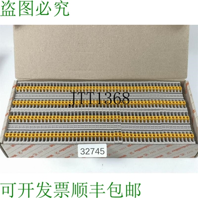 原装供应100 台魏德米勒 IDU 2.5N, 2, 5mm2 Bornes en Fila de P