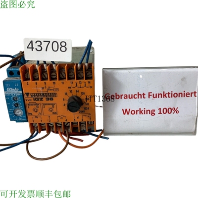 原装供应威利·沃格尔 IGZ 36 Relais de Commande