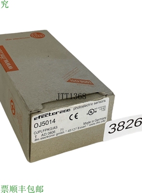 原装供应易福门电子 OJ5014 光电传感器 OJPLFPKG/AS