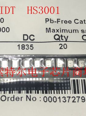 HS3001 IDT LGA6温湿度传感器IDT瑞萨原装正品