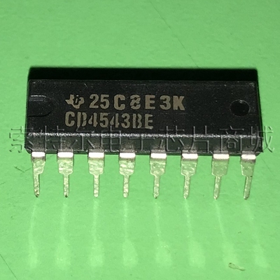 CD4543BE DIP TI【索特尔电子芯片商城】原装可直拍