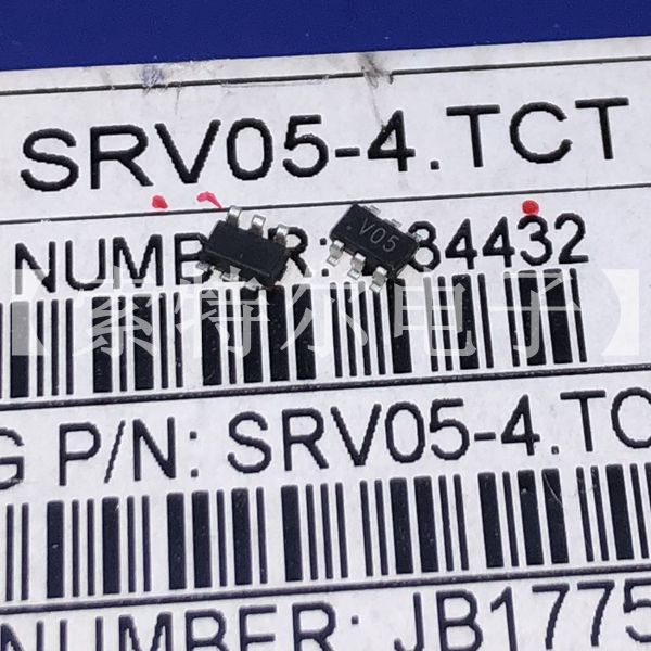 SRV05-4.TCT SEMTECH SOT23-6丝印V05【索特尔电子】原装可直拍
