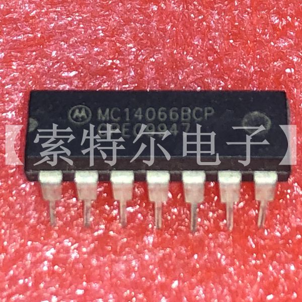 MC14066BCP MOT DIP【索特尔电子芯片商城】原装可直拍