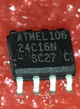 AT24C16N-10SC-2.7 ATMEL SOP8【索特尔电子芯片商城】原装可直拍