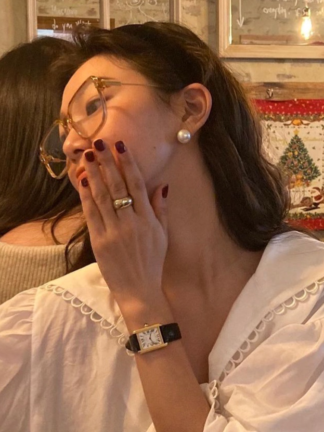 fever韩国气质百搭珍珠耳钉