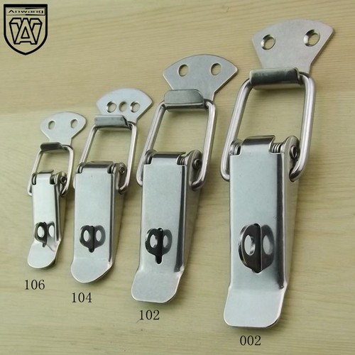 304不锈钢箱包扣弹簧卡扣工具箱扣 工业搭扣航空箱扣沙发连接拉扣