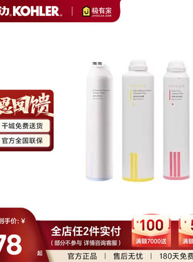 科勒净水器过滤芯活性炭配件饮水机耗材KP040/KP05080031T/80041T