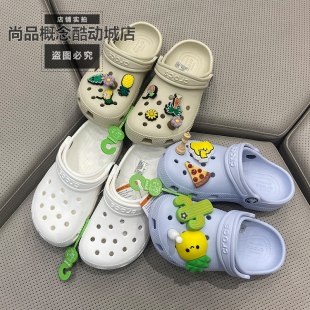 Crocs卡骆驰经典户外儿童运动沙滩鞋透气休闲洞洞鞋206991 206990