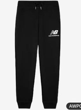 New Balance NB秋冬新款女款舒适运动休闲松紧腰卫裤长裤AWP03530