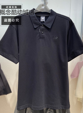 New Balance NB夏男女运动休闲向心生活联名POLO短袖T恤 NFF27011