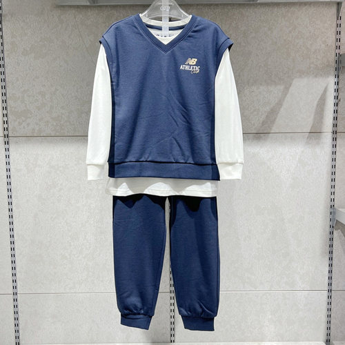 New Balance/NB童装男女儿童休闲舒适运动中性针织套装ND2TE3E103