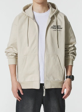 New balance NB秋季情侣款宽松休闲运动夹克针织连帽外套MDF31191