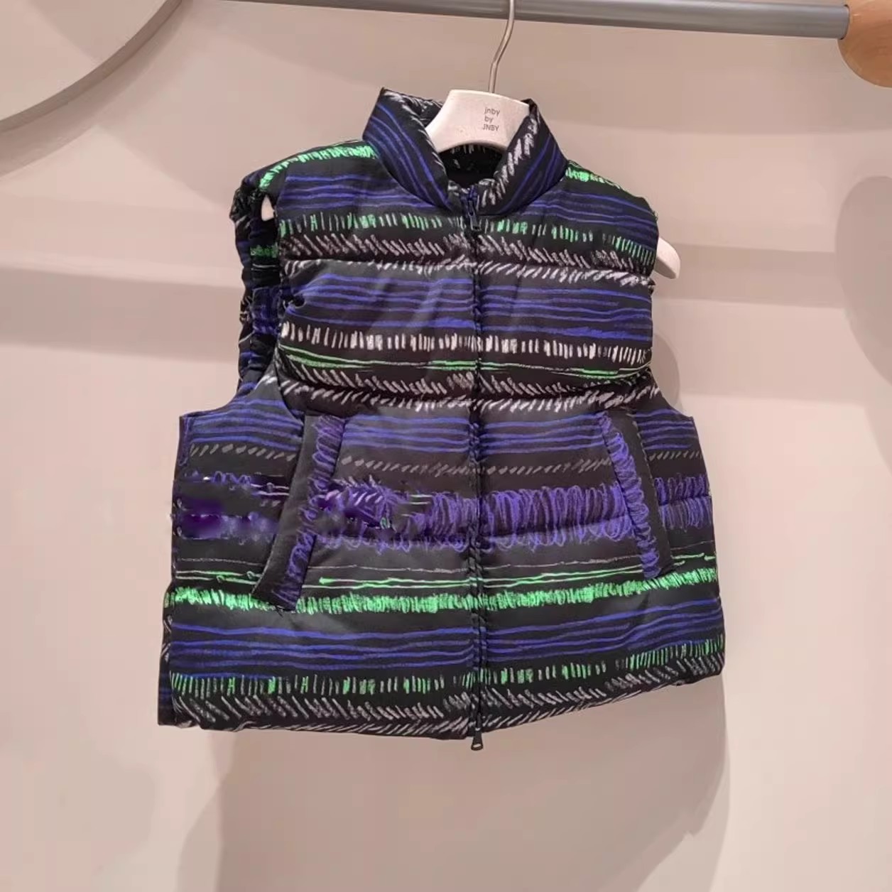 江南布衣男女童宽松羽绒马甲