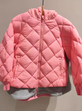 jnbybyjnby江南布衣冬季男女童童装拼色宽松保暖羽绒服1P0C12960