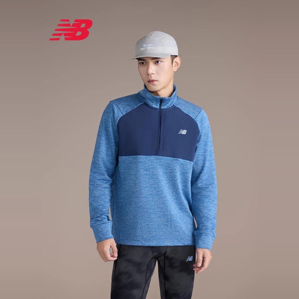 New Balance NB春季新款男女款舒适户外运动跑步健身卫衣 MT43204