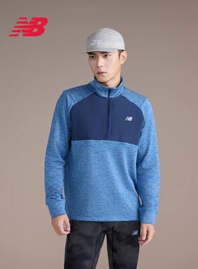 New Balance NB春季新款男女款舒适户外运动跑步健身卫衣 MT43204