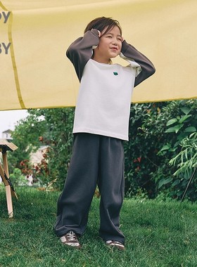 jnbybyjnby江南布衣冬季男女童童装舒适家居两件套套装1P8H21630