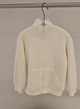 jnbybyjnby江南布衣冬男女童童装针织高领长袖开襟毛衫1PA310400
