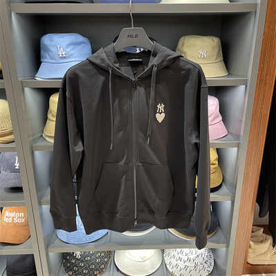 MLB男爱心系列运动连帽卫衣外套