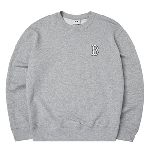 套头衫 MLB春季 圆领休闲运动服长袖 男女2024春装 3AMTM0341 新款