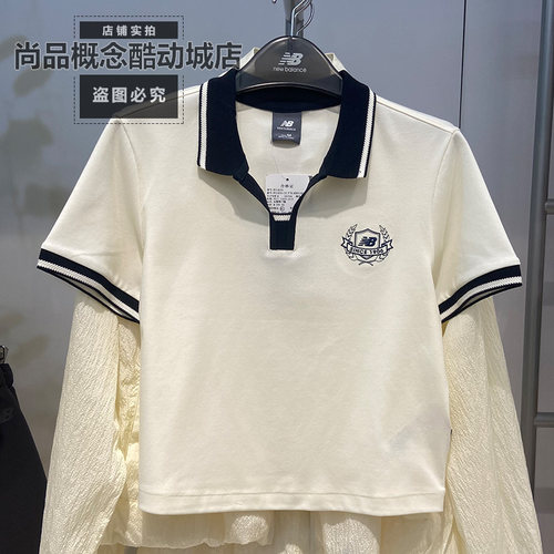 NB女夏短袖翻领POLO衫亲肤透气