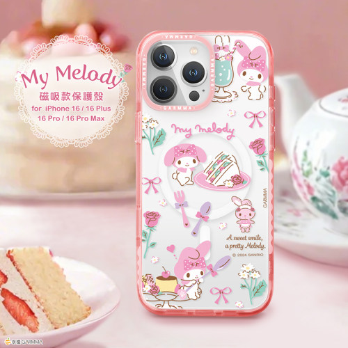 美乐蒂iPhone16手机壳透明磁吸