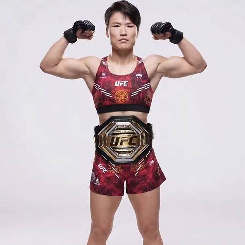 UFC Zhang Weili张伟丽选手特制短裤官方正品MMA短裤 运动内衣