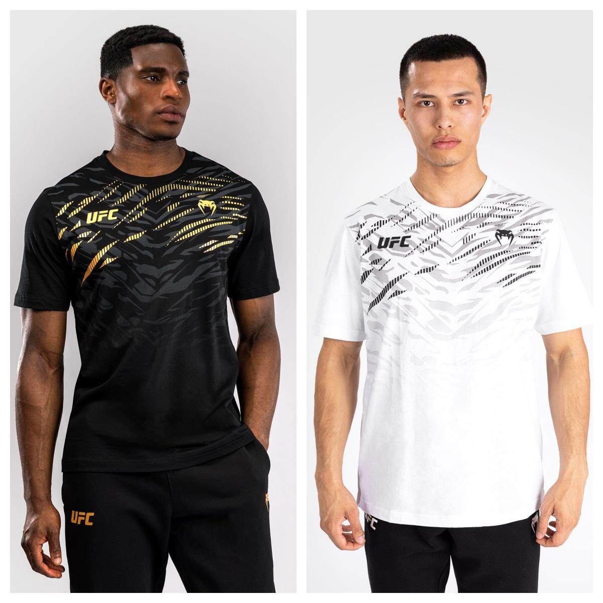 VENUM UFC4.0 复刻运动跑步休闲健身T恤 纯棉圆领格斗训练短袖