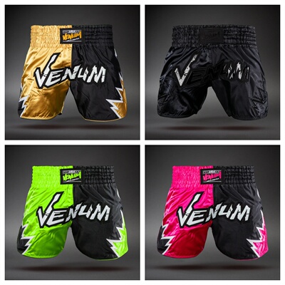 VENUM INFERNO 2.0毒液泰拳搏击散打短裤 格斗训练比赛健身泰拳裤