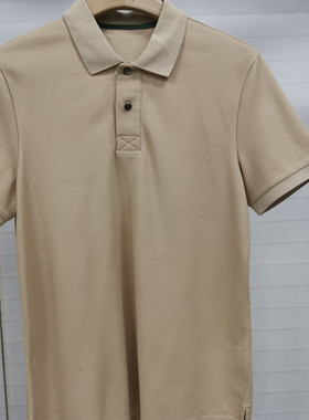 CP430  约46码2024新款迪男士商务休闲百搭翻领短袖T恤微瑕