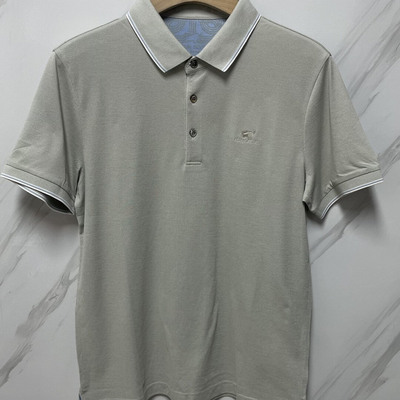 DX242  男士商务休闲百搭圆领t恤中青年短袖时尚