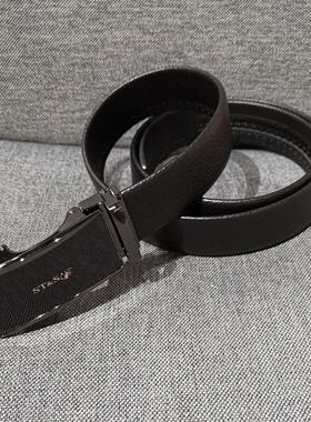 XP662    卡丹美裹推荐男士不锈钢自动扣简约大气腰带 微瑕