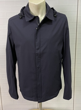 DJ409    50码凯迪东卡奴迪帽可脱卸休闲春秋外套 春秋款