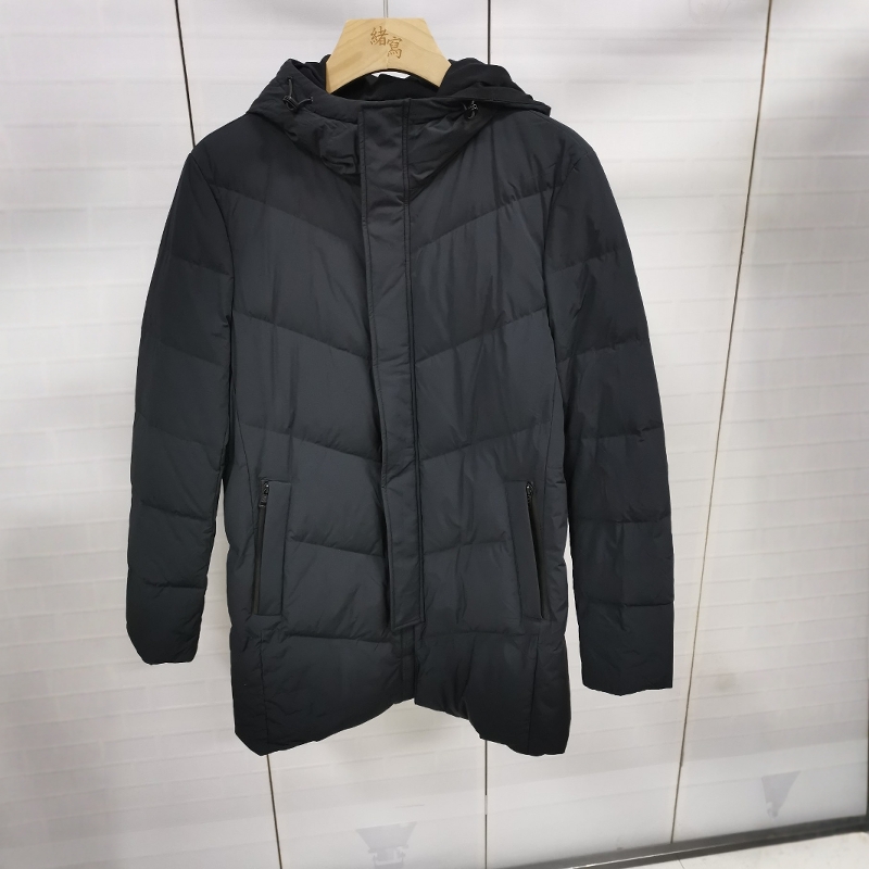 XY129    48码新款凯迪东路易诗雷迪波连帽外穿休闲羽绒服服外套
