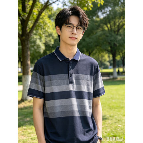 CS85  54码  短袖商务夏季男士体恤   偏小