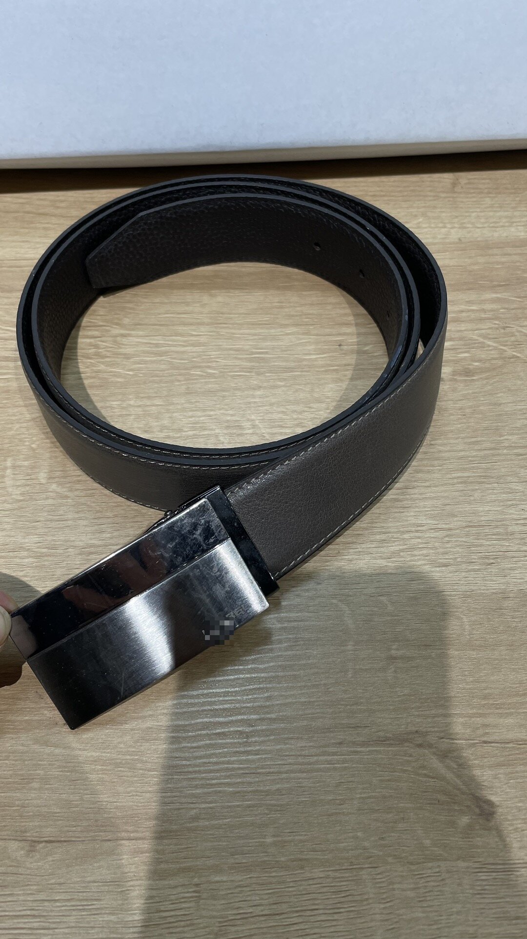 XP314  雷迪卡丹美裹推荐男士不锈钢针扣简约大气腰带 不退换